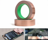 Conductive Copper Foil Tape Double-Sized Adhesive High Heat Temperature 10mmx20m
