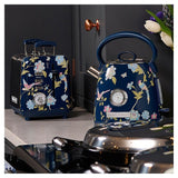 Laura Ashley Toaster 2-Slice Elveden Electric  Bread Kitchen 24cm - Blue