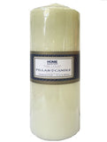 1x Pillar Candles White Home Master Unscented Lead Free Wick 7 x 20cm