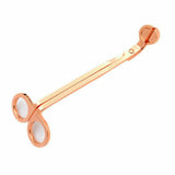 Rose Gold Candle Wick Trimmer Scissors Stainless Steel Candle Cutter Snuffers