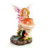 Fairy Mushroom Backflow Smoke Incense Burner Cones Holder