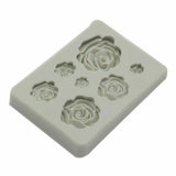 Rose Flower 3D Silicone Clay Soap Mold Mould Sugarcraft Cake Decorating