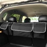 Car Boot Organiser 30L Storage Bag Pocket Back Seat Hanger Hanging