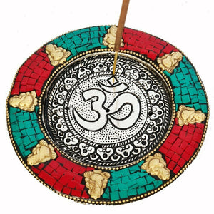 Om Ganesh Stick/Cone Incense Burner