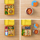 Omie Omiebox Hot & Cold Bento Lunchbox - Sunshine