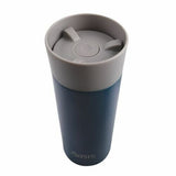 Insulated Coffee Mug Cup Travel Thermal Stainless Steel Flask Oasis Navy-360ml