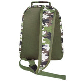Insulated Backpack Sachi Lunch Bag Carry Case School Picnic Kids - Camo Green