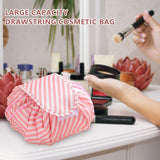 Cosmetic Makeup Drawstring Bag Magic Travel Pouch Storage Organizer - Flamingo