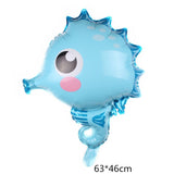 5pcs Ocean Animal Foil Balloon Set Party Supplies Kids Birthday Decoration Show