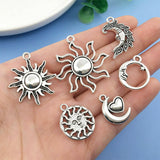 70PCS Bulk Tibetan Silver Mixed Charms Pendant Jewelry DIY Making Craft Findings