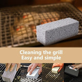 Effortlessly Clean Your BBQ Grill with this BBQ Grill Cleaning Brush Brick
