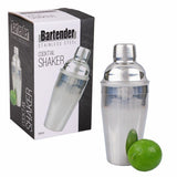 Stainless Steel Cocktail Professional Bartender Cobbler Design Shaker 550ml