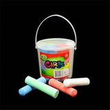 Jumbo Chalk Classic Craft Kids Jumbo Art Chalk With Bucket Colour