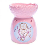 Dreamcatcher Oil Burner 3D Bowl Design Ceramic Wax Melts Tealight Candles Holder