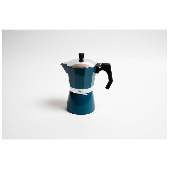 Coffee Culture Italian Stove Top Coffee Espresso Maker Percolator 9 cup Blue