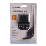 POLDER DIGITAL IN-OVEN THERMOMETER AND TIMER Programmable