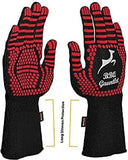 Grill Gloves Heatproof Upto 500ºC Extreme Heat Resistant Anti-Slip Silicone