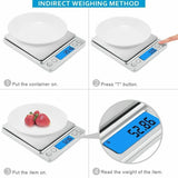 Kitchen Digital Scale 3kg/0.1g LCD Electronic Balance Food Weight Postal Scales