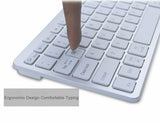 Ultra Slim Bluetooth Wireless Keyboard For Apple iPad iPhone Android Mac Windows