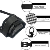 Adjustable Soft Dog Muzzle Air Mesh Training Dog Muzzles Biting Barking -Size XL