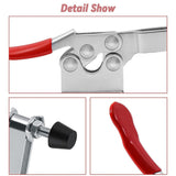 4x Holding Capacity Quick Release Hand Tool Toggle Clamp Horizontal 220Lb