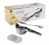 Hand Held Potato Ricer Masher Fruit Press Pureed Vegetables Creamy Mashed Potato