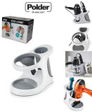 POLDER STYLE AND STORE Hairdryer Straightener Storage Unit Caddy Bathroom