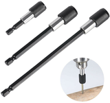 3x Screwdriver Extension Kit Quick Release 1/4 Hex Shank Holder Drill Bit Set