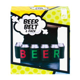 6 Pack Beer & Soda Can Belt Holder Drink Carry Bags Outdoor Party New