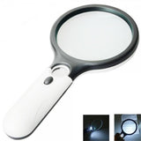 Magnifying Glass 45x Magnifier Handheld Loupe Reading Optical Clarity With Light