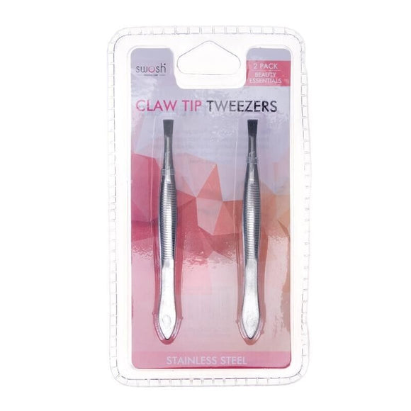 2PK Claw Tip Tweezers Swosh Personal Care Women Tool Beauty