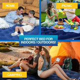 Bestway Double Inflatable Air Bed Heavy Duty Durable Camping