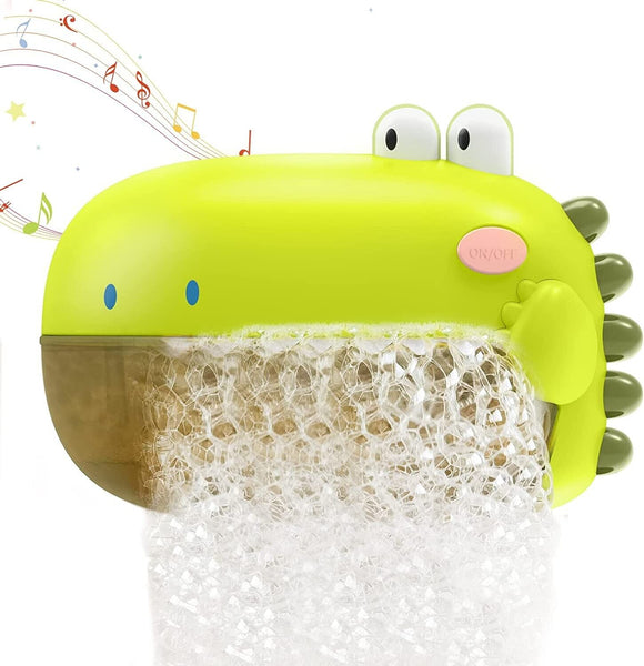 Dinosaur Bath Bubble Maker Singing Children Fun Bathtub Bath Gift Toy