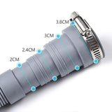 Universal Washing Machine Dishwasher Drain Hose Extension Pipe Replacement 2m