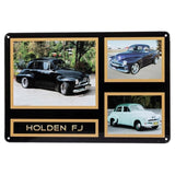 4x Brands and Cars Mancave Plate Sign 20cmx30cm Car Brand Decor Design Assorted