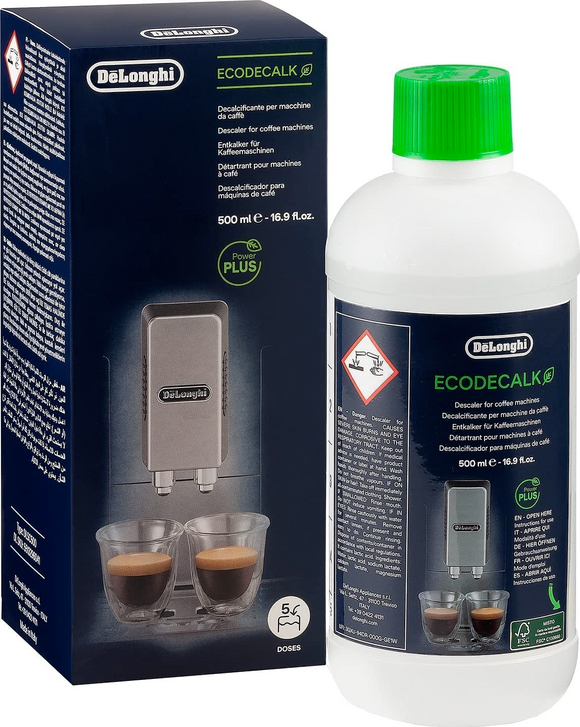 De Longhi Ecodecalk DLSC500 Natural Descaler for Coffee Machines 500ML Pack