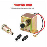 Electric Fuel Pump 12 volt Solid State 4 to 6psi 130 LPH Petrol Facet Universal