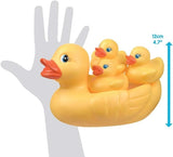 Bath Duckie Family Toy Yellow Kids Bathtime Toys