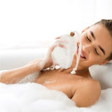 8x Soap Exfoliating Bags Ramie Foaming Soap Saver Bag Pouch Drawstring