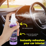 4PCE Car Air Freshener Spray Eliminate Odours Handy Automotive 60ml
