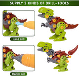 Dinosaur Toy Take Apart Educational Building Children Kids Construction Tools