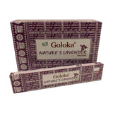 Goloka Nature`s Lavender 144 Incense Stick Fragrance Yoga 12 x 15g pack