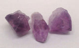 3 Pieces Amethyst Natural Points Crystal 25-40mm