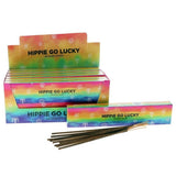 Hippie Go Lucky 120 Incense Sticks New Moon India Relaxation Fragrance Odours