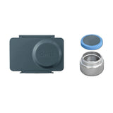 OmieBox UP Hot & Cold Lunch Box Kids Food Storage Container - Graphite