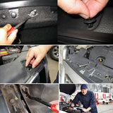 190x Car Body Trim Clips Retainer Bumper Rivets Panel Push Plastic Fastener Set