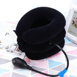 Air Inflatable Neck Pillow Head Cervical Traction Support Stretcher Assorted