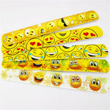 30x Mixed Wrist Snap Slap Bands Kids Party Favor Novelty Toys Play Band