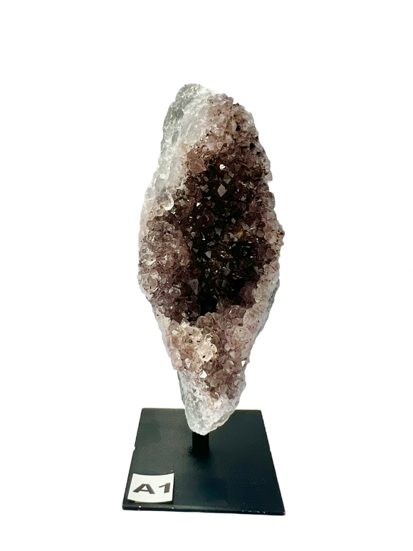 Amethyst Cluster on Stand A1 Healing Stone Crystal Decoration Home Meditation