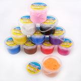 12 Assorted Colours Super Light Air Clay Creative Art DIY Modeling